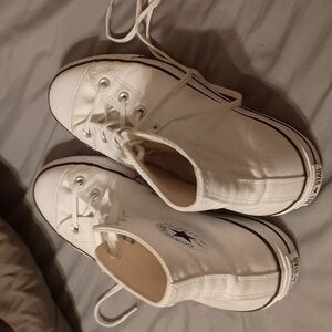 Women's High top platform converse